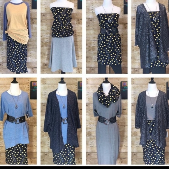 Lularoe Midi Pencil Skirt Size XL Size 18/20 Cassie Stretch Midi NWT - Picture 7 of 9